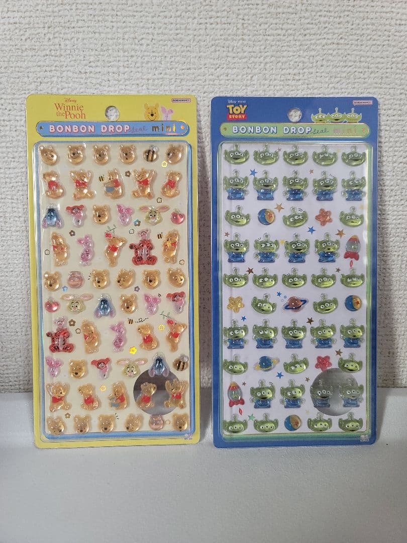 正規品　ボンボンドロップシール　ディズニーミニ　四種