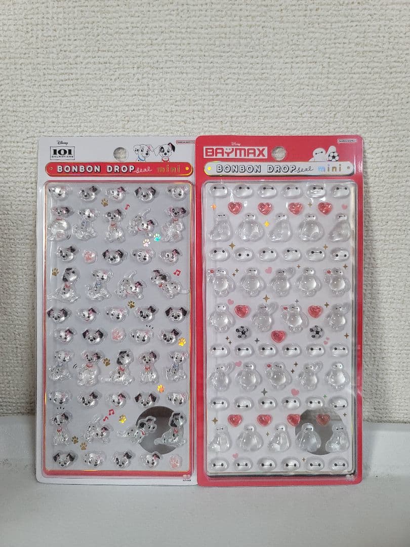 正規品　ボンボンドロップシール　ディズニーミニ　四種