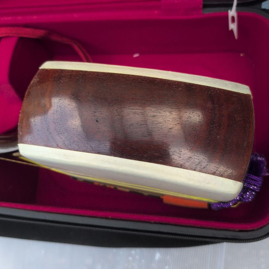 三味線本体 3弦 ケース付き　現状品