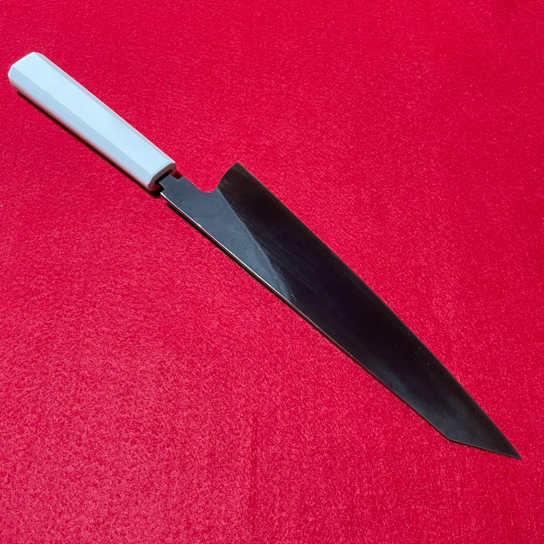 モリブデン　黒焼き牛刀　高級　プロ仕様