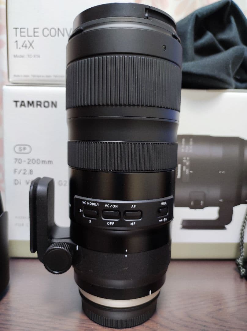 タムロンSP70-200F2.8 DI VC USD G2(A025)＋テレコン