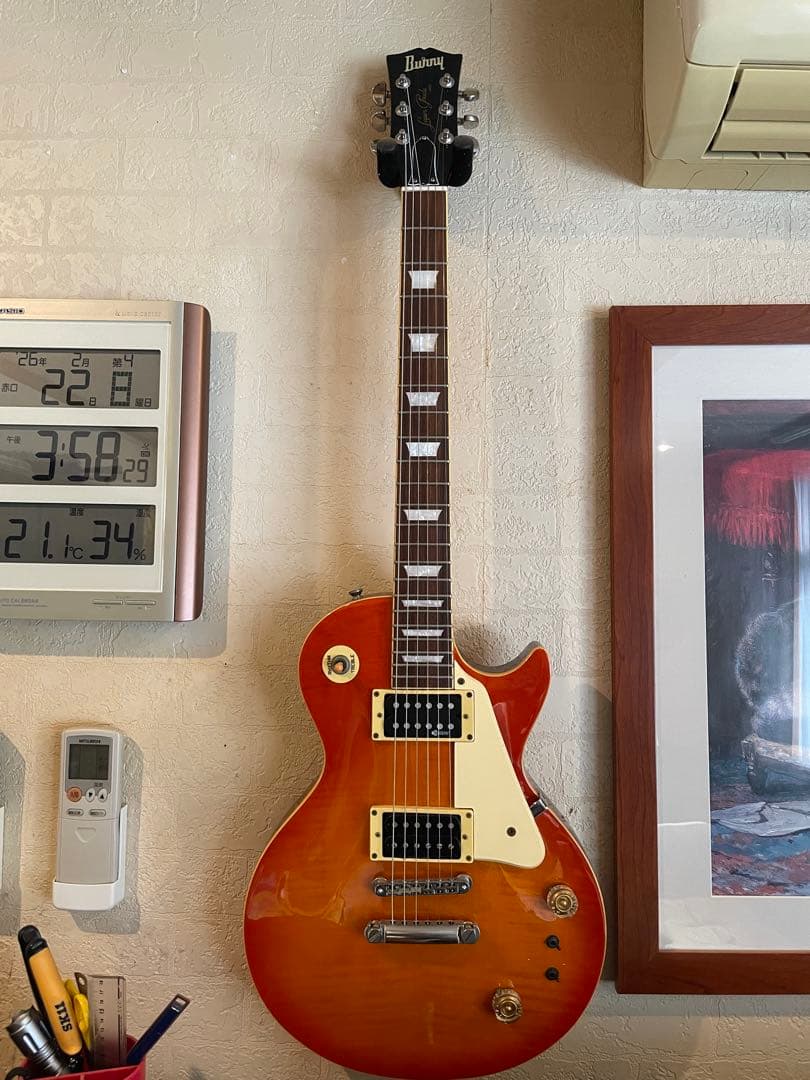 【激レア美品】Burny RLG-55S SUSTAINER レスポールタイプ