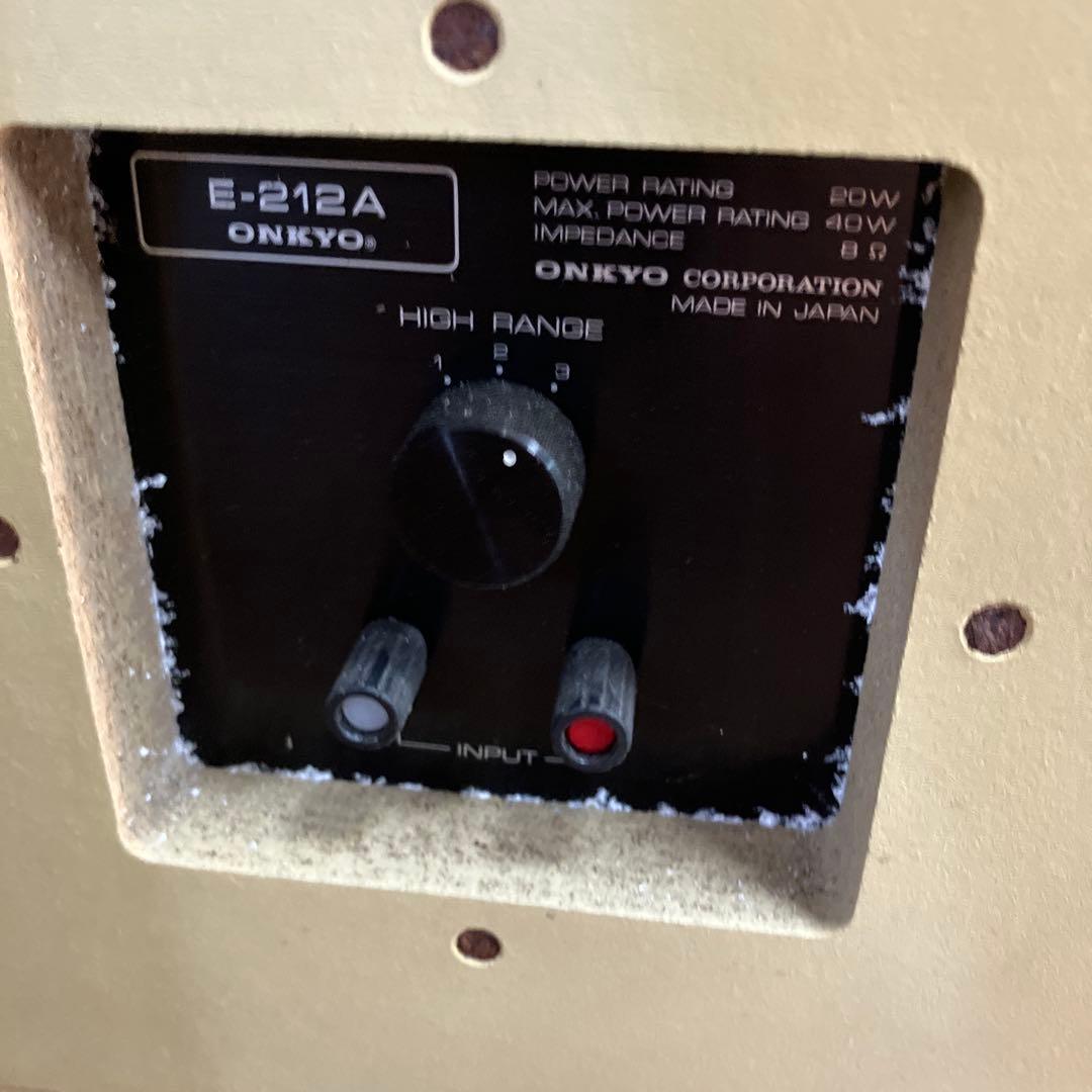 3F ONKYO E-202A 2WAYスピーカー ペア オンキョー 音響機器