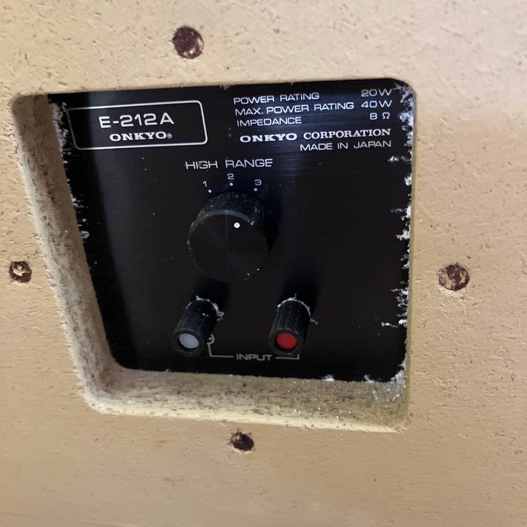 3F ONKYO E-202A 2WAYスピーカー ペア オンキョー 音響機器