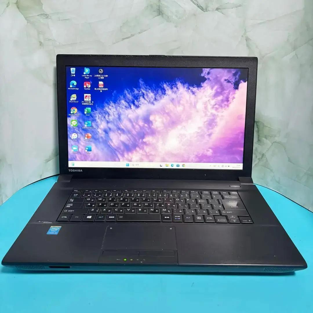 動作良好◎【オフィス付】東芝 ★Win11Pro★新品爆速SSD★i3ノートPC
