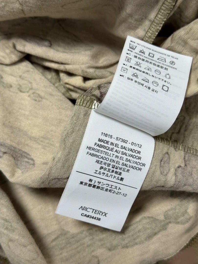 激レア 新品 Arc'Teryx Leaf Talos Half Shell M