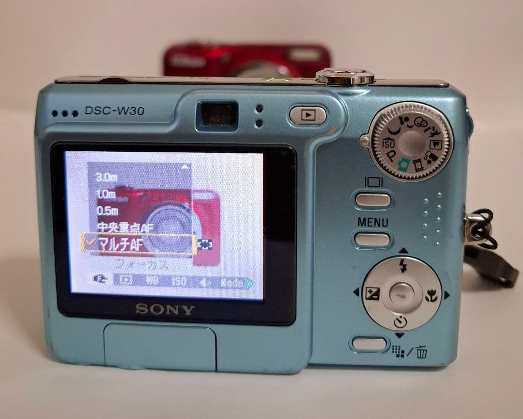 [美品] ソニー SONY Cyber-Shot DSC-W30 デジタルカメラ