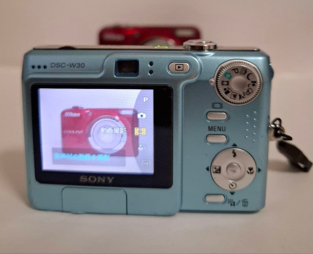 [美品] ソニー SONY Cyber-Shot DSC-W30 デジタルカメラ