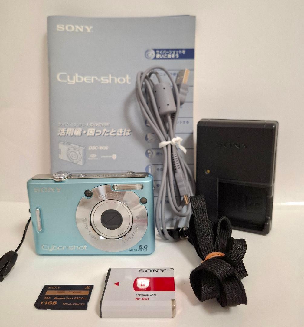 [美品] ソニー SONY Cyber-Shot DSC-W30 デジタルカメラ