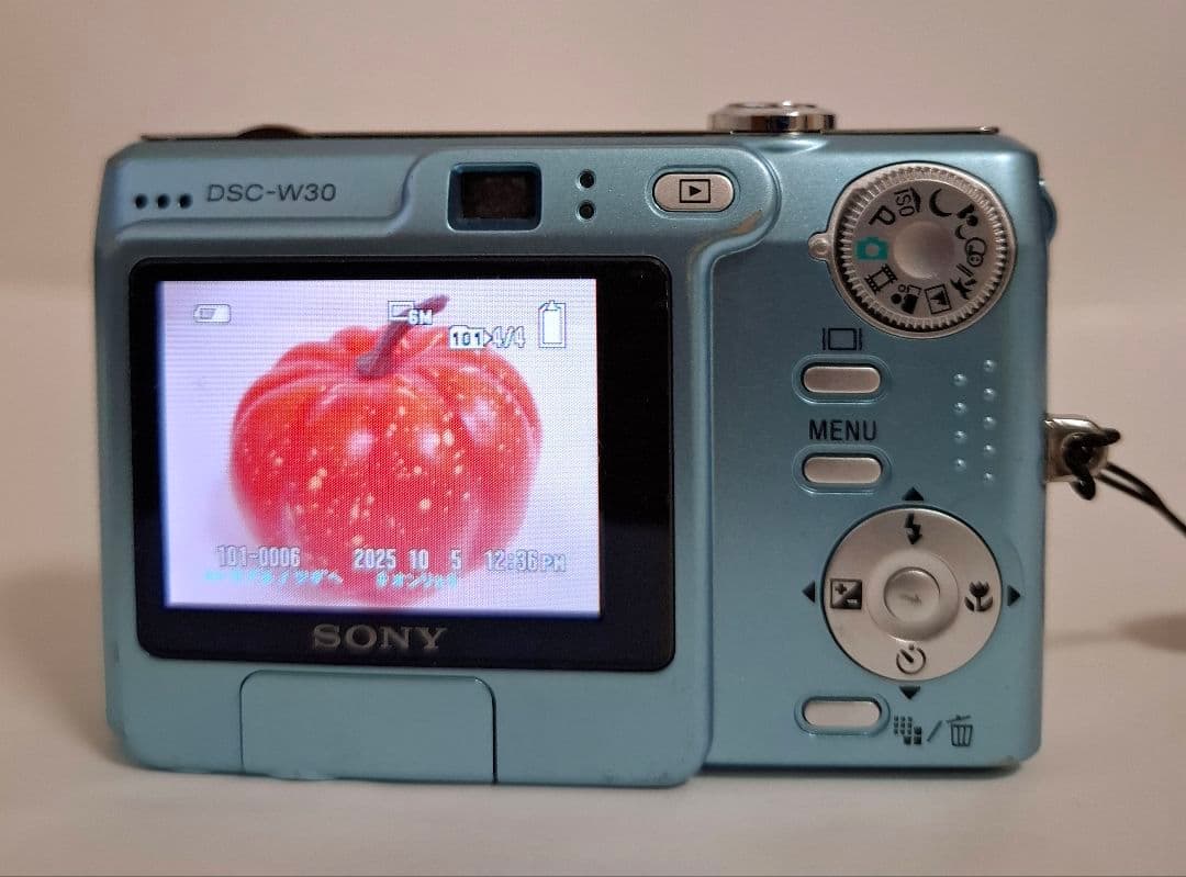 [美品] ソニー SONY Cyber-Shot DSC-W30 デジタルカメラ