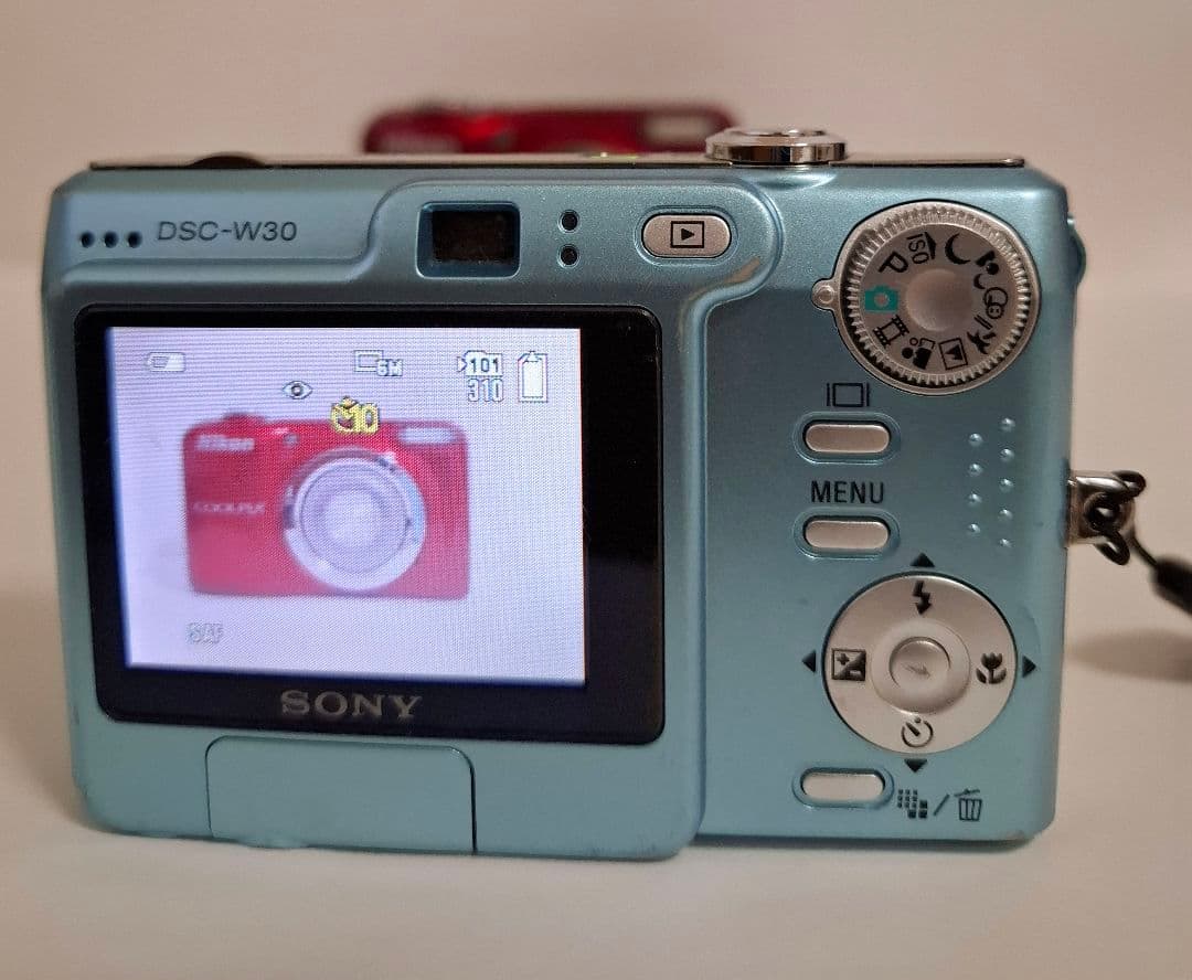 [美品] ソニー SONY Cyber-Shot DSC-W30 デジタルカメラ