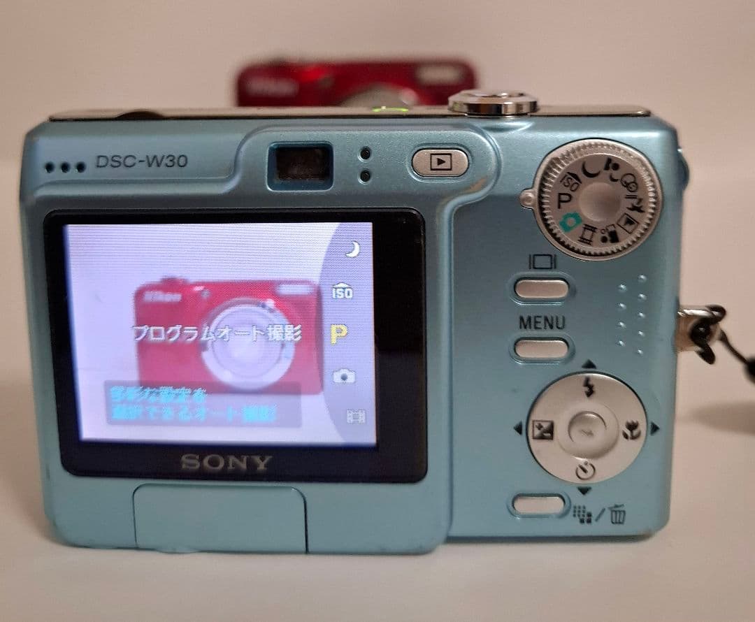 [美品] ソニー SONY Cyber-Shot DSC-W30 デジタルカメラ