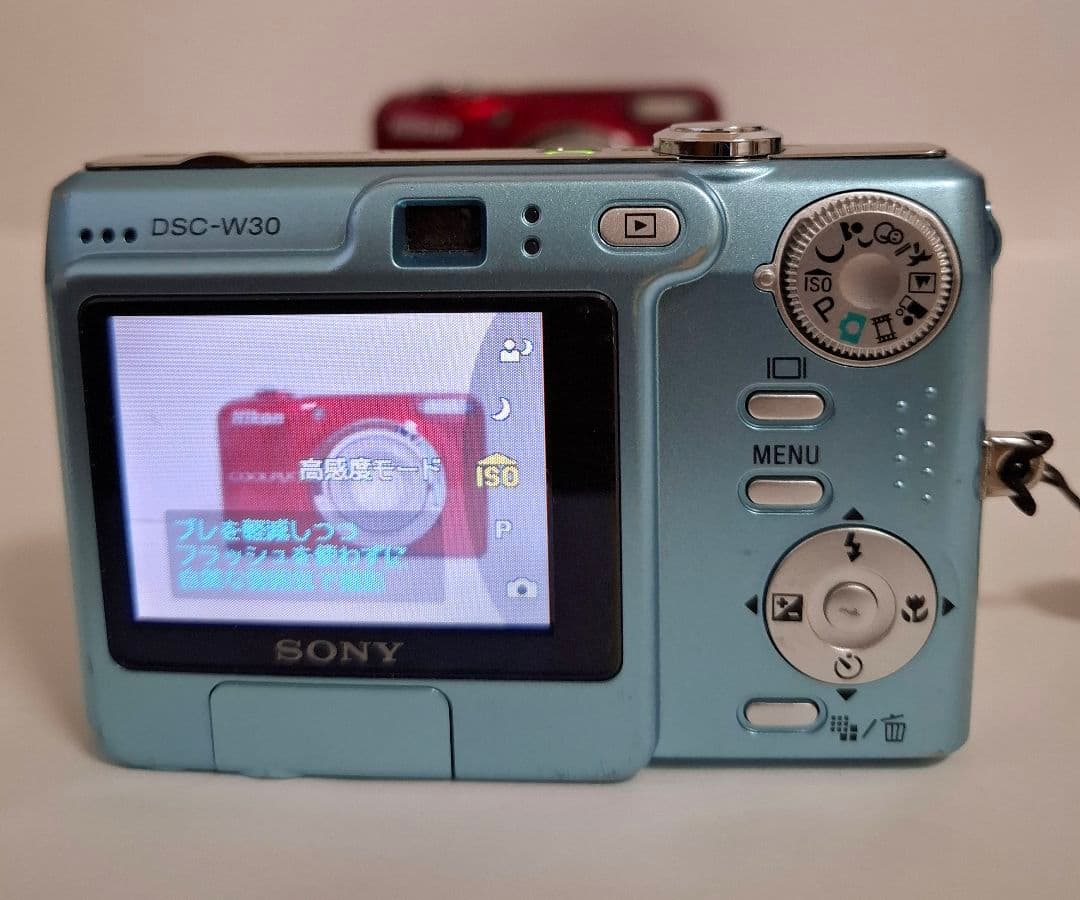 [美品] ソニー SONY Cyber-Shot DSC-W30 デジタルカメラ