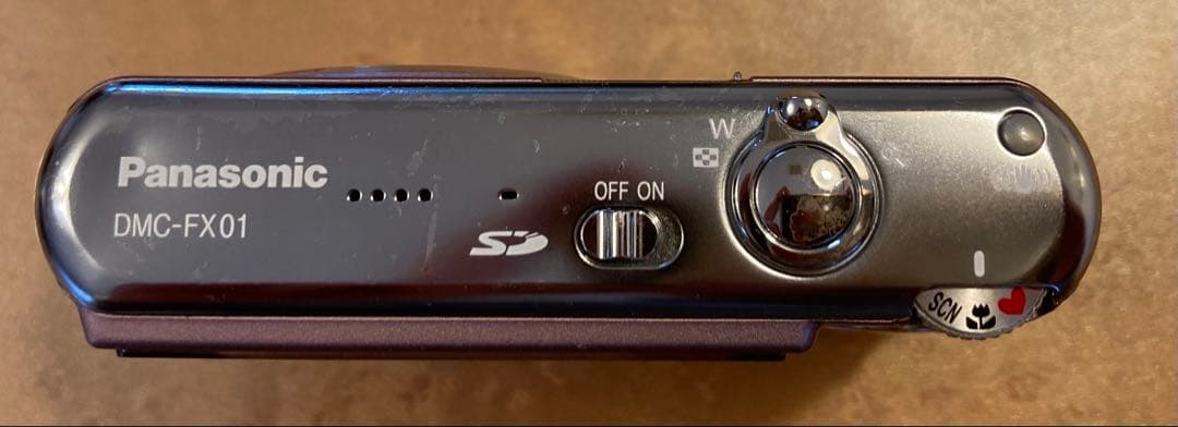 Panasonic DMC-FX01 ピンクパープル　動作確認済