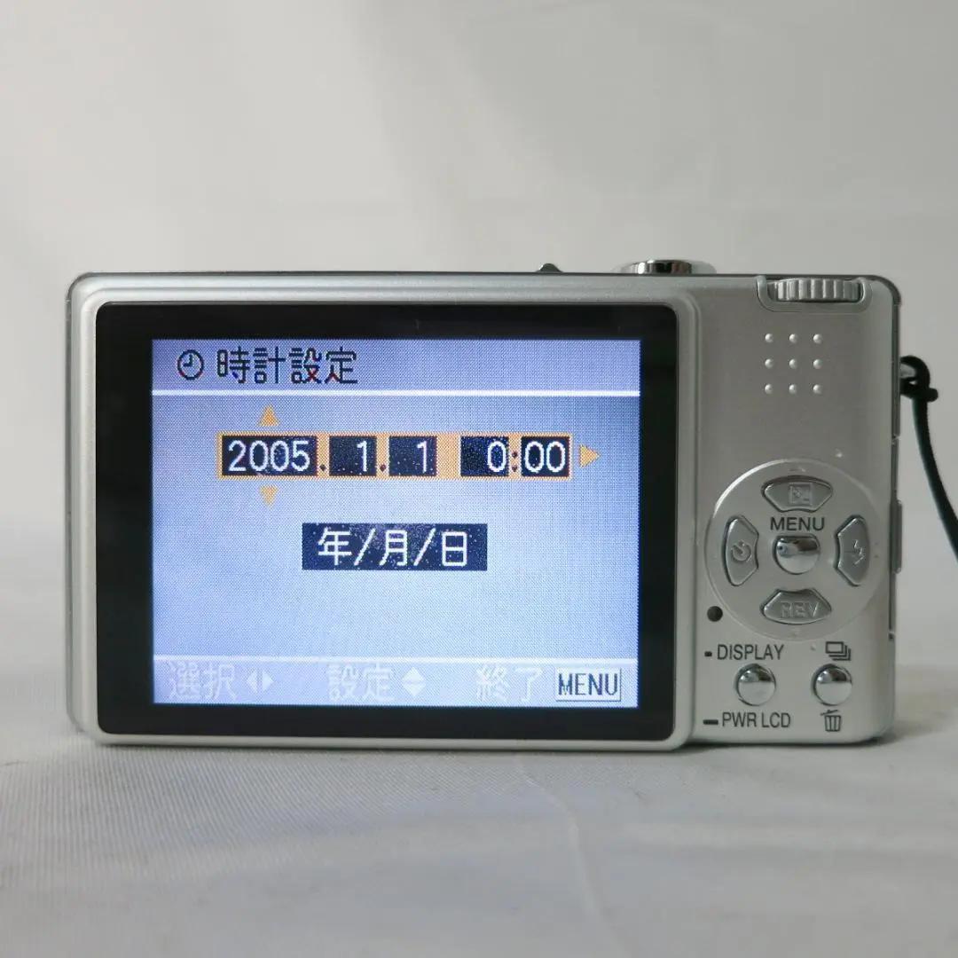 Panasonic LUMIX DMC-FX8　シルバー コンデジ 動作品