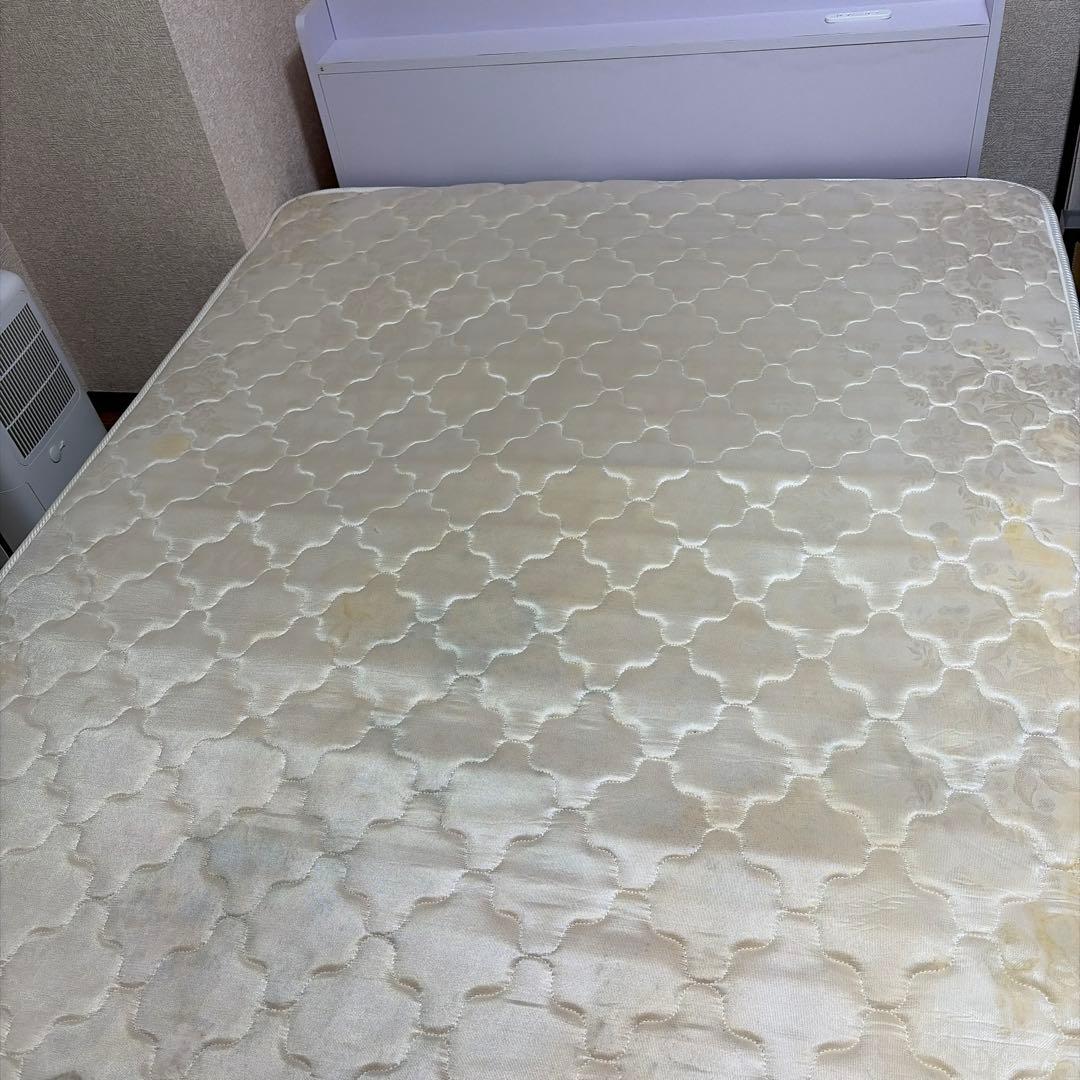 ダブルマットレスこみセミダブルフレーム