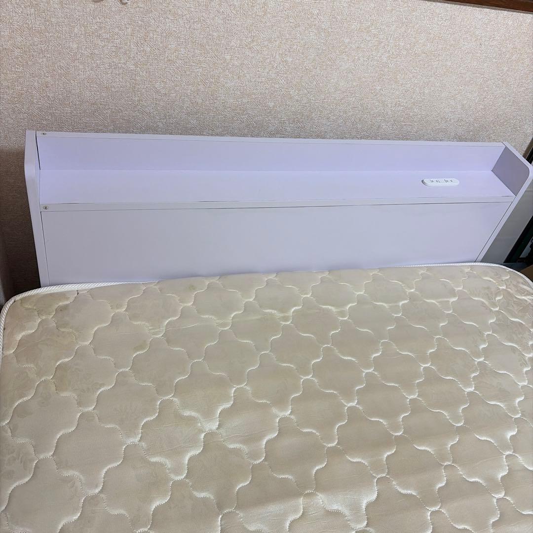 ダブルマットレスこみセミダブルフレーム