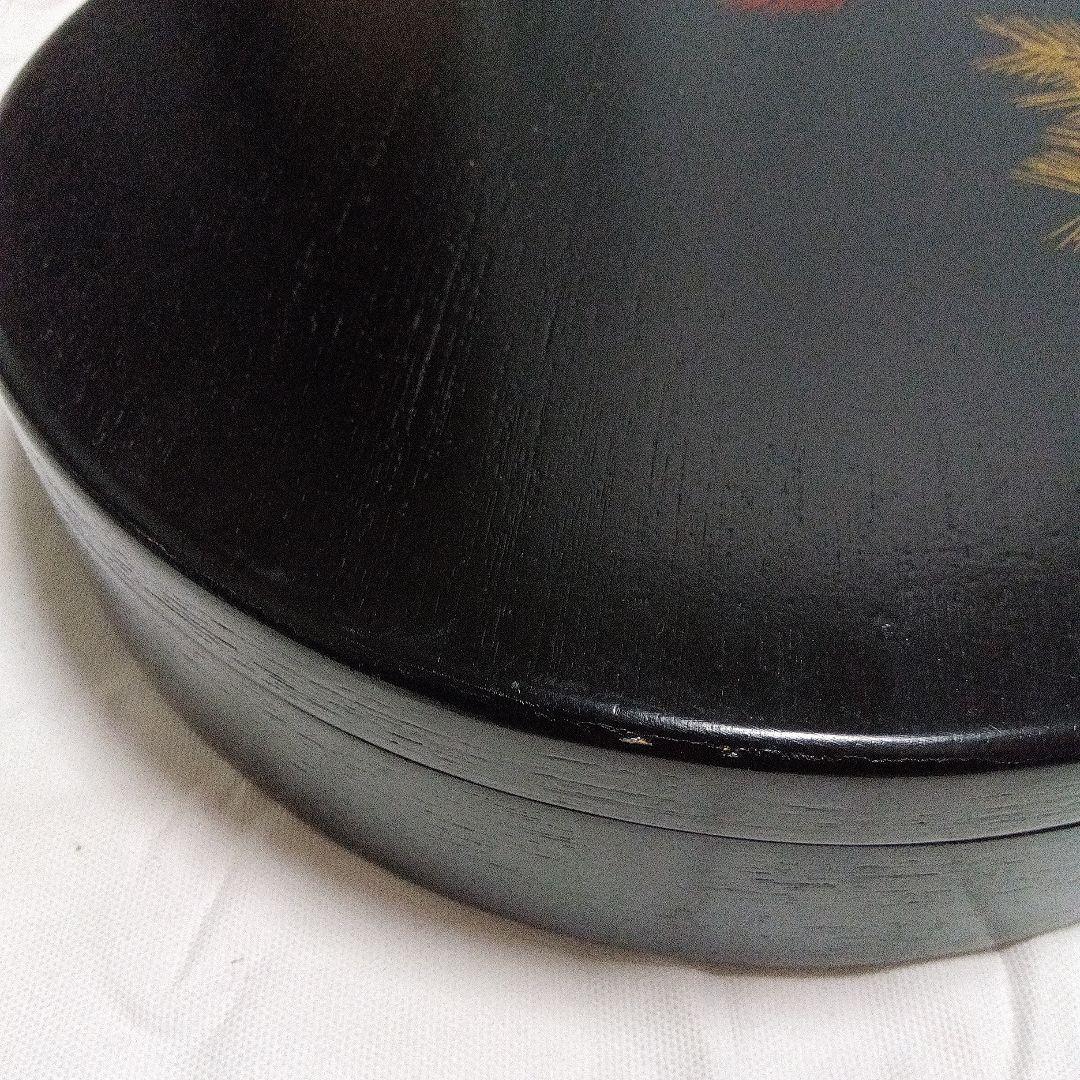 昭和レトロ 象彦 松花堂弁当 漆器