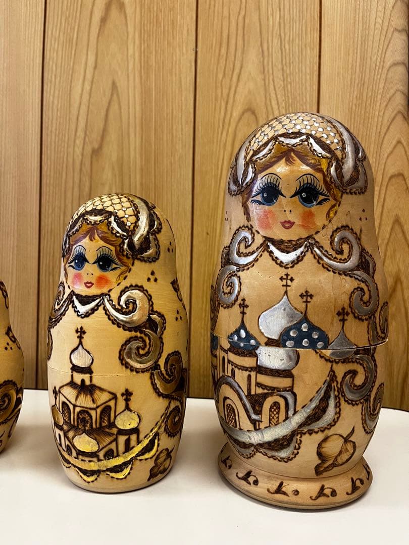 マトリョーシカ　10個　ロシア　セルギエフ・ポサード　Малаханоди