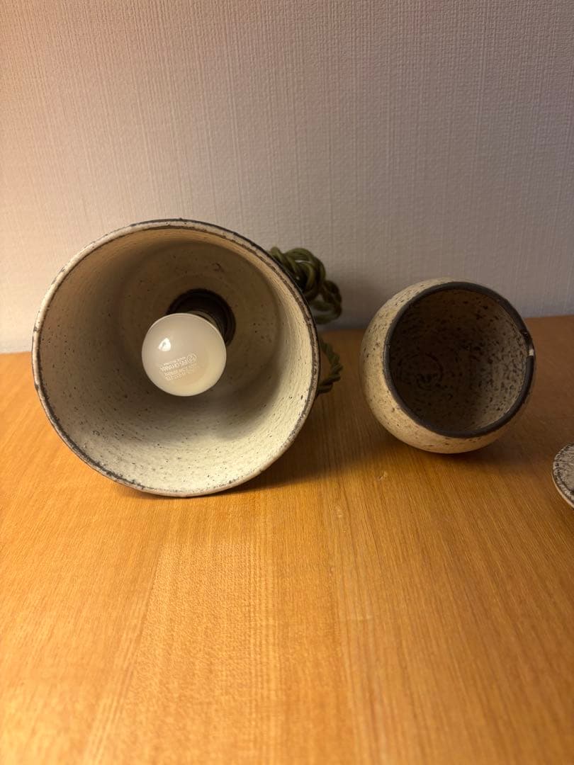 小谷田　潤さん　ランプ、シュガーポッド