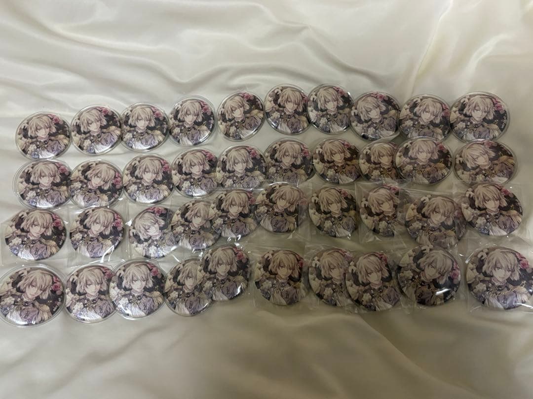 棗巳波　7周年　EXPO 缶バッチ　40個
