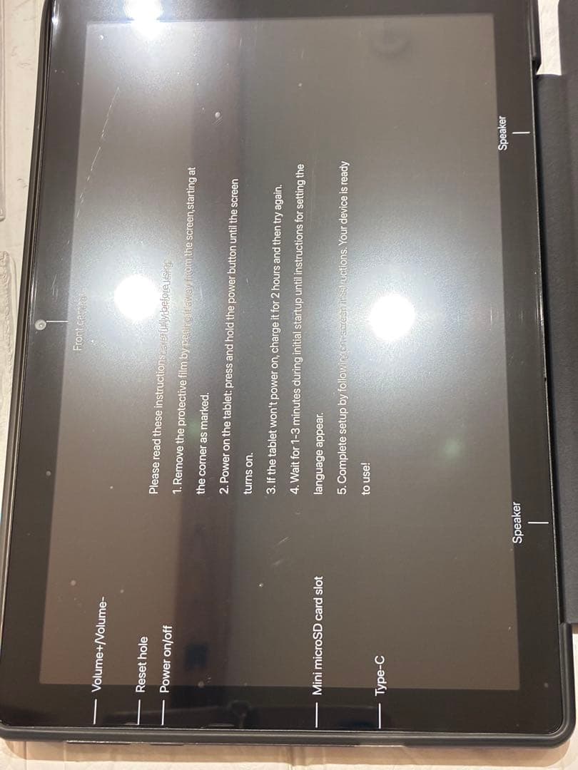 タブレット10インチ Android14 8コア 12GB+64GB+1TB拡張