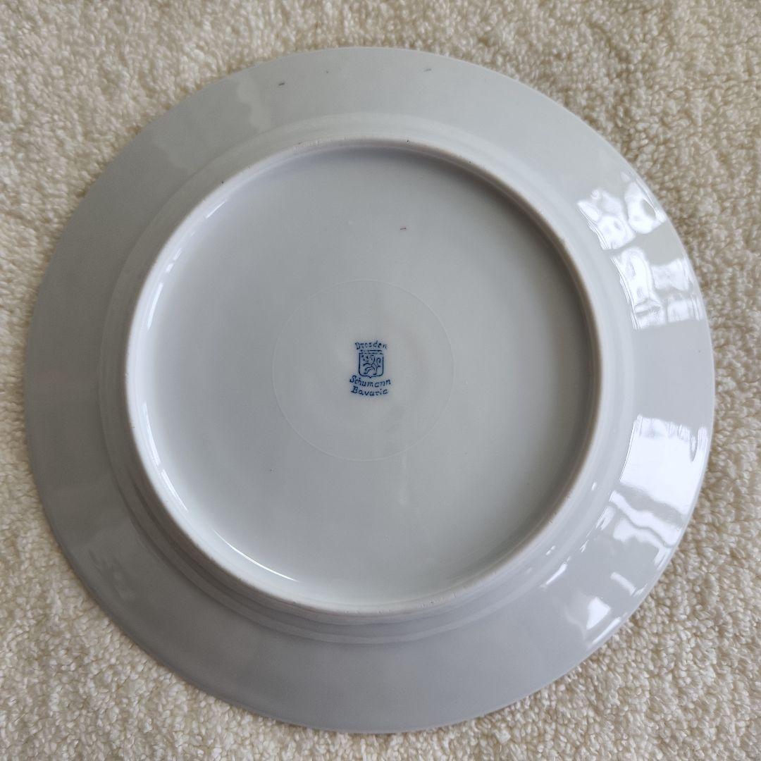 シューマンババリア　ドレスデンフラワー　アンティーク　エンボス加工