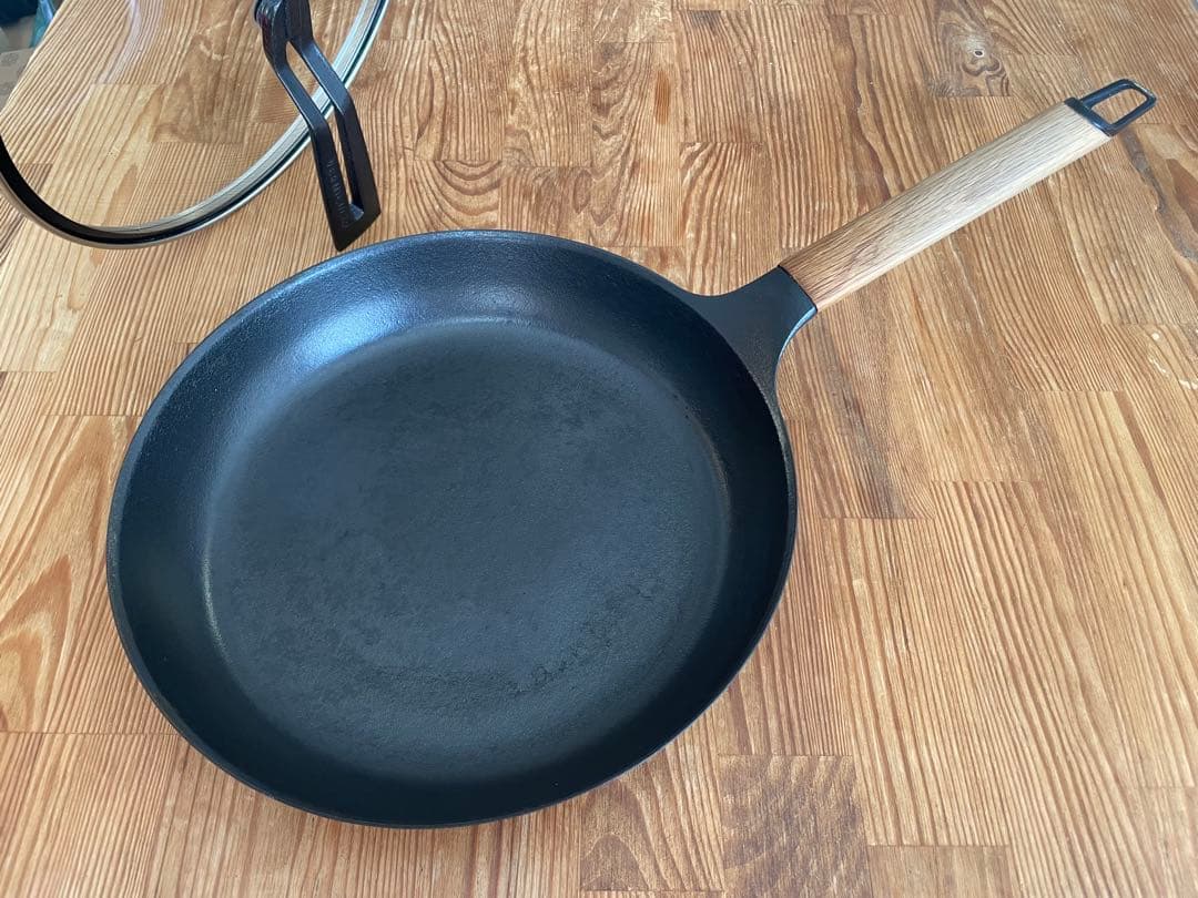 バーミキュラフライパン26cm浅型 蓋付き