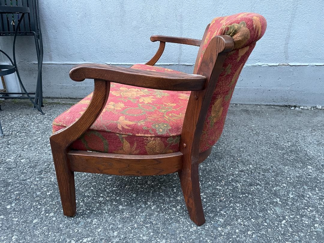 ★状態〇★ 三越 ブルージュ ソファ アームチェア H72xW122xD69cm