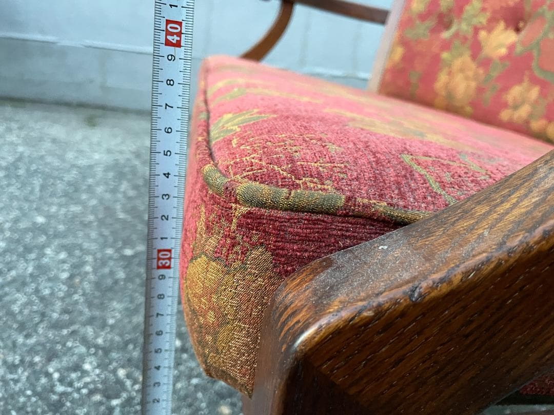 ★状態〇★ 三越 ブルージュ ソファ アームチェア H72xW122xD69cm