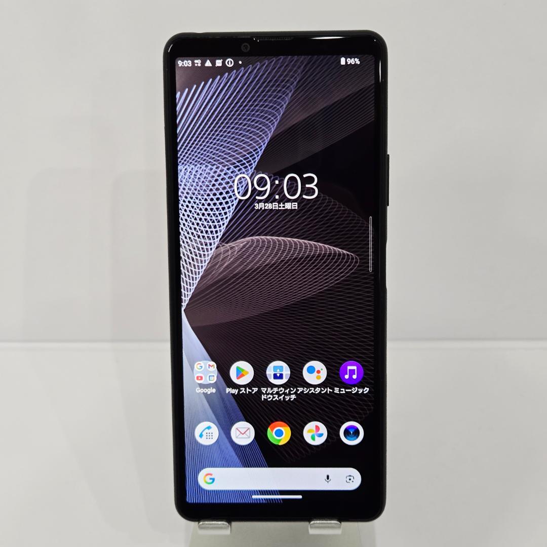 18 Xperia 10 ⅲ ブラック SIMフリー 美品