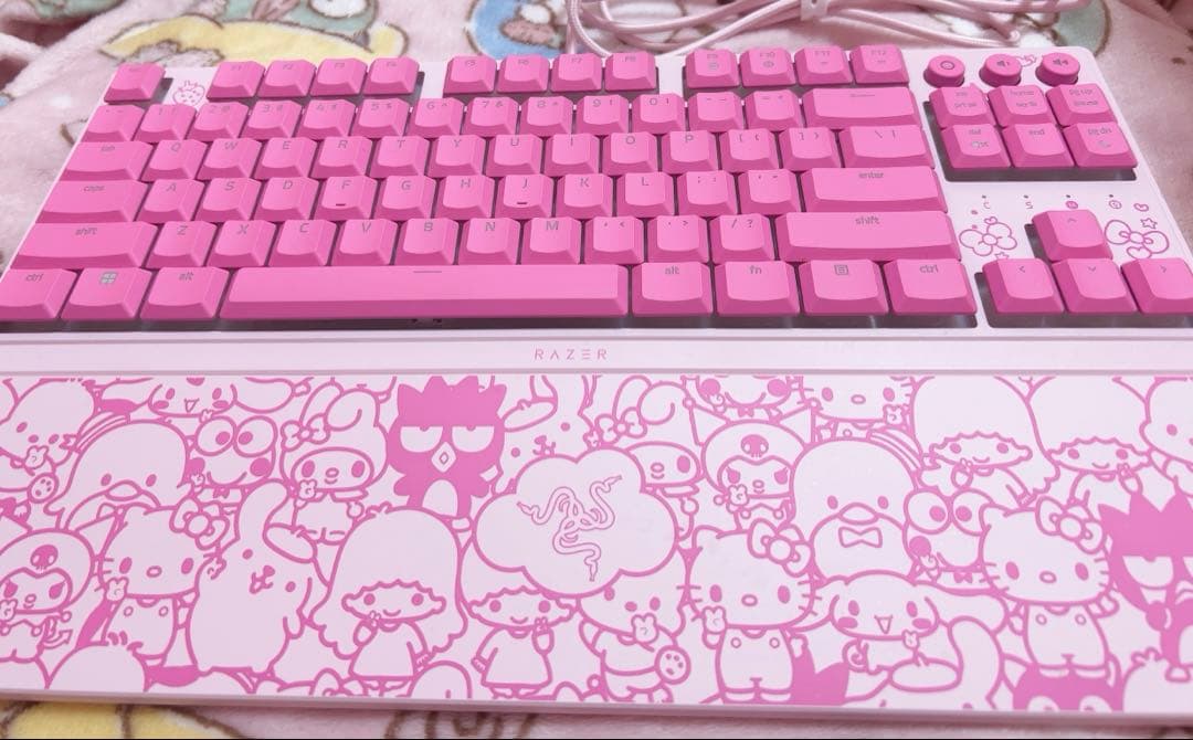 Razer Ornata V3 Tenkeyless サンリオ ハローキティ