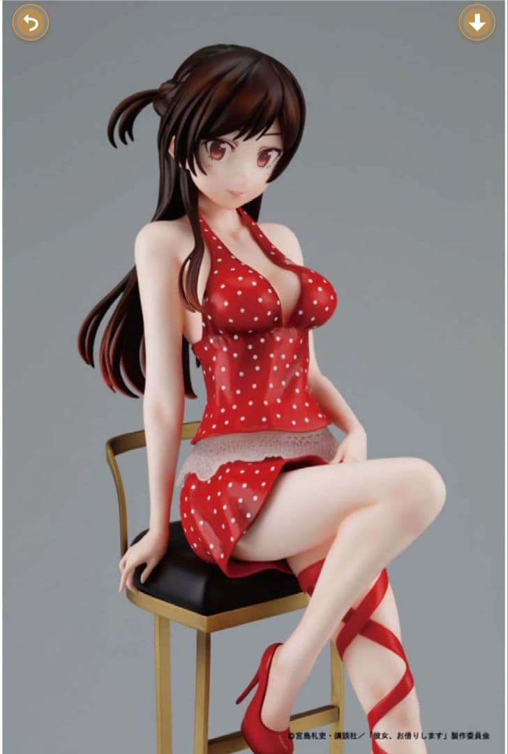 彼女、お借りします　水原千鶴　デートドレスver　フィギュア