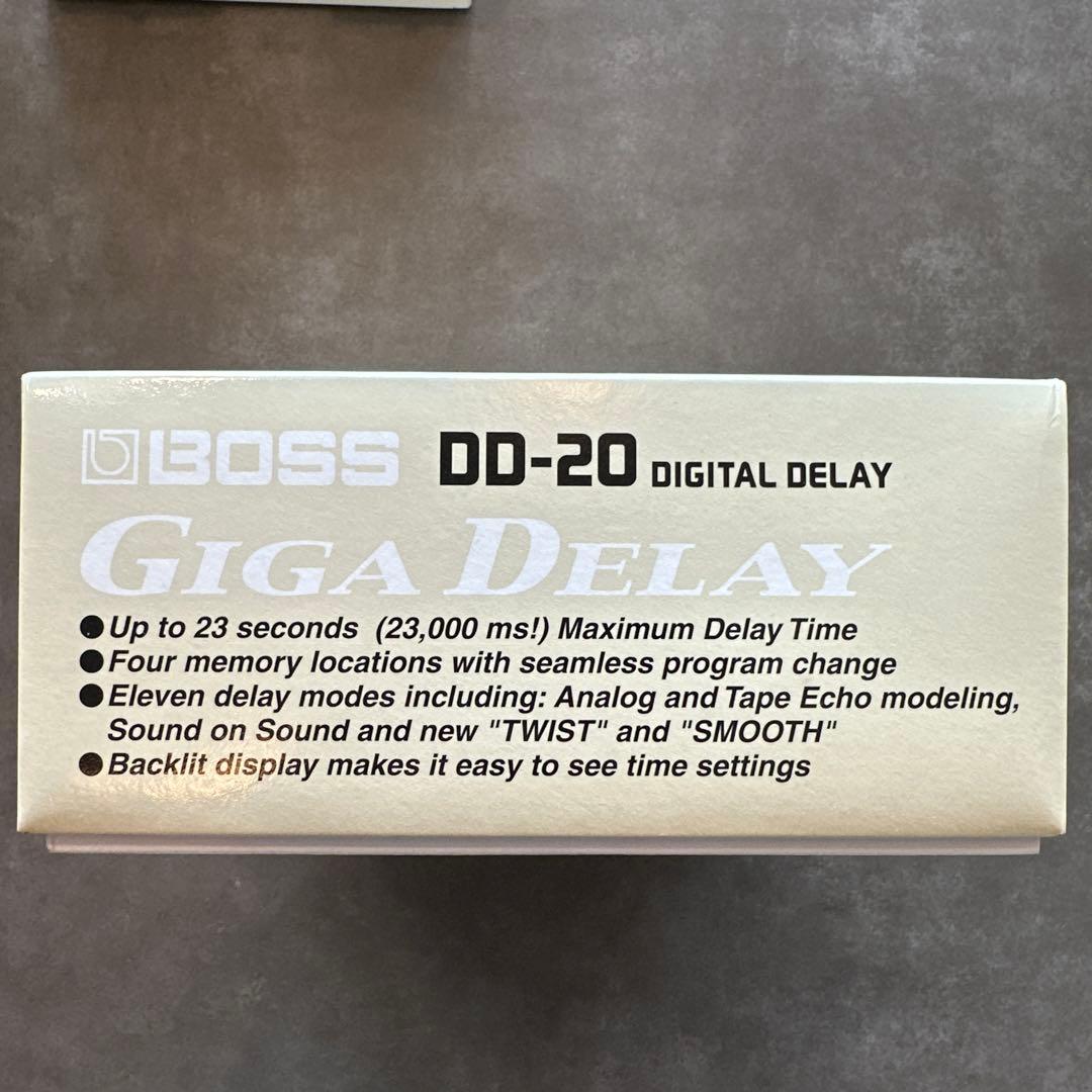 【動作確認済み・取説・箱付き】BOSS DD-20 デジタルディレイ