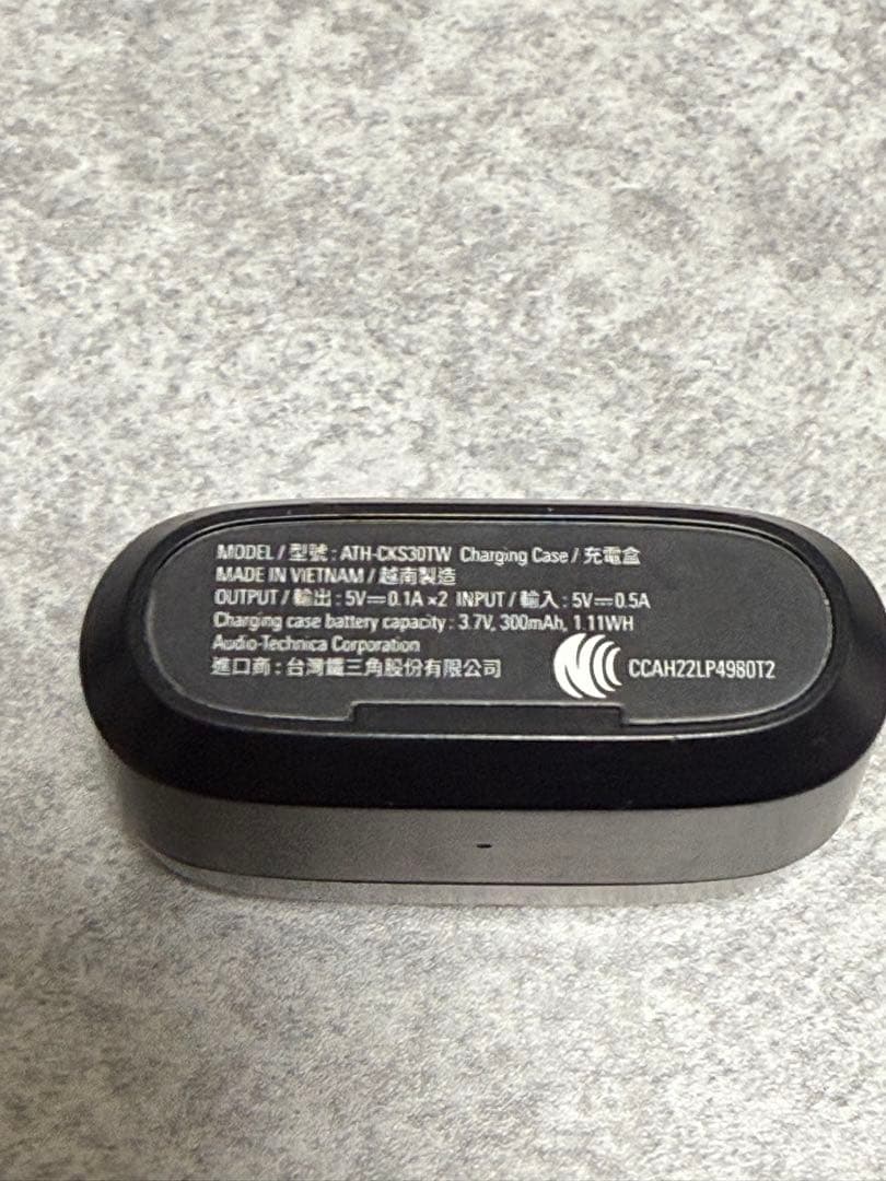 Audio-Technica ワイヤレスイヤフォン ブラック