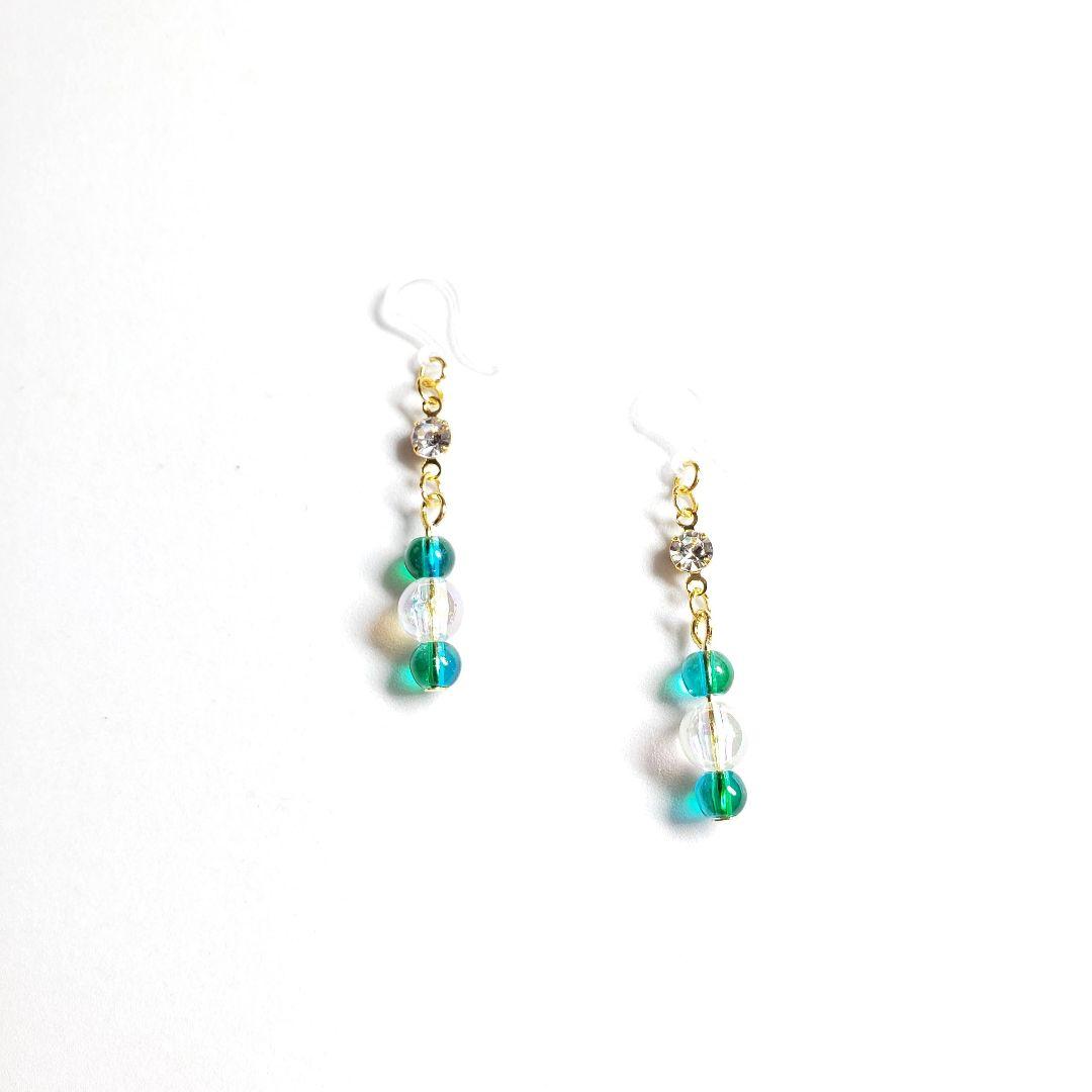 No.558-A　ビーズ・クリスタル☆ピアス・イヤリング