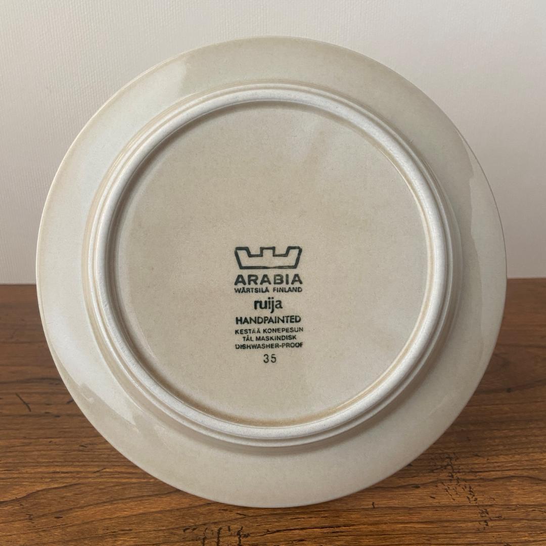 ◇日常使い◇ ARABIA Ruija ルイヤ Φ17 プレート 3枚 ABC
