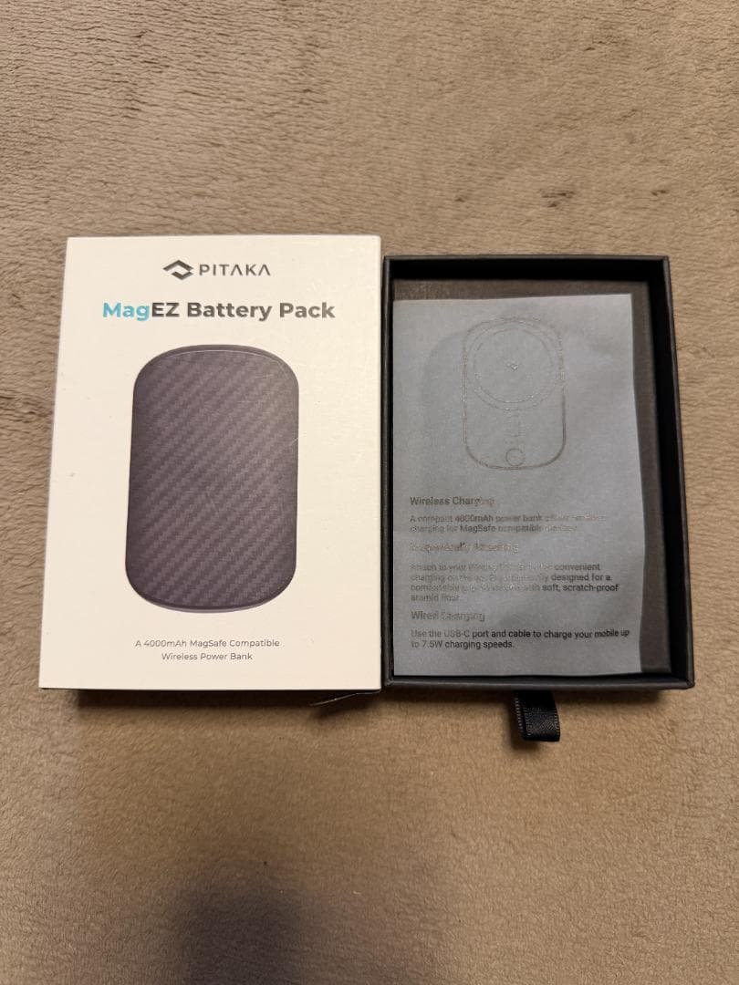 PITAKA ワイヤレスバッテリー MagEZ Battery Pack（美品）