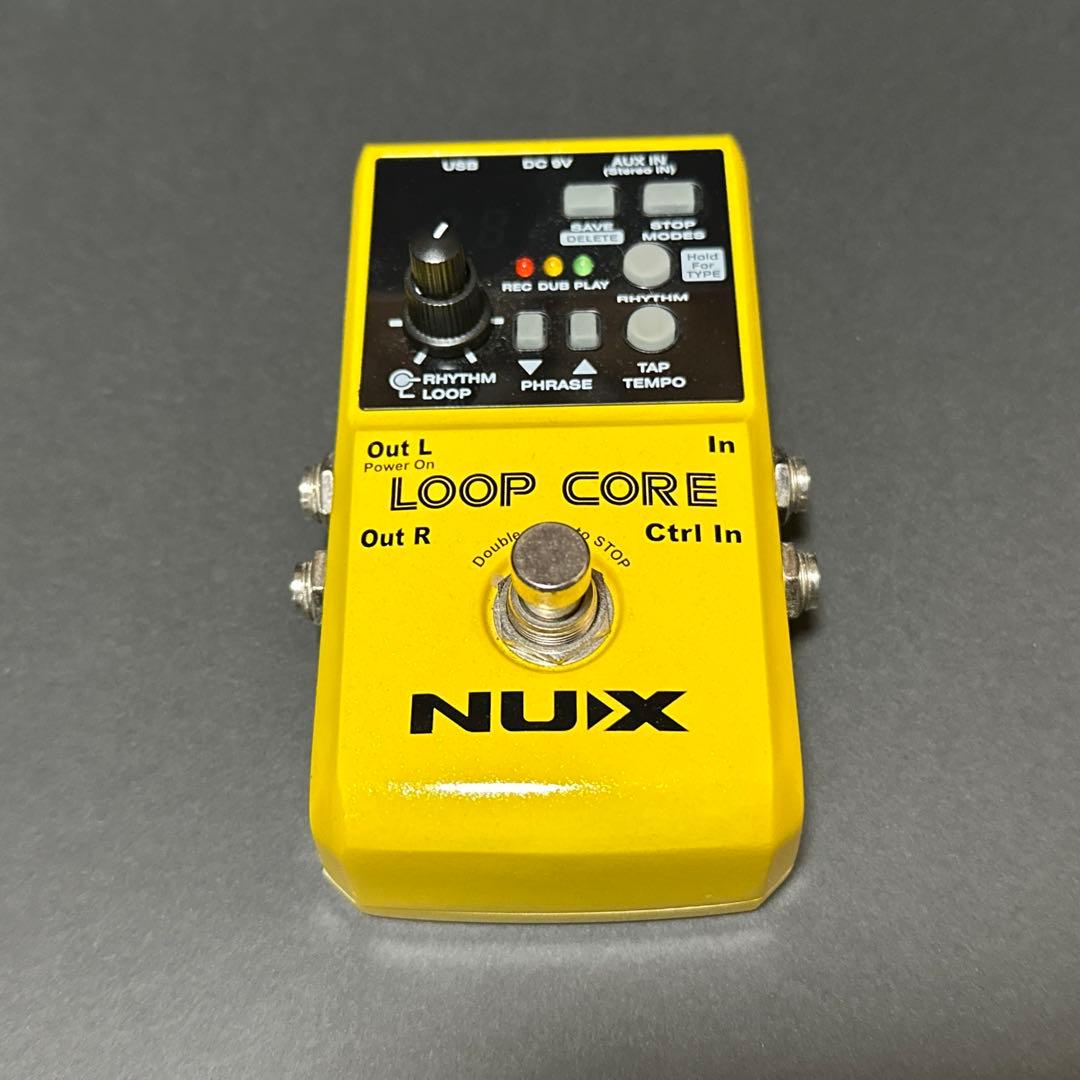 NUX LOOP CORE LOOPER ギター ルーパー 箱説明書付き