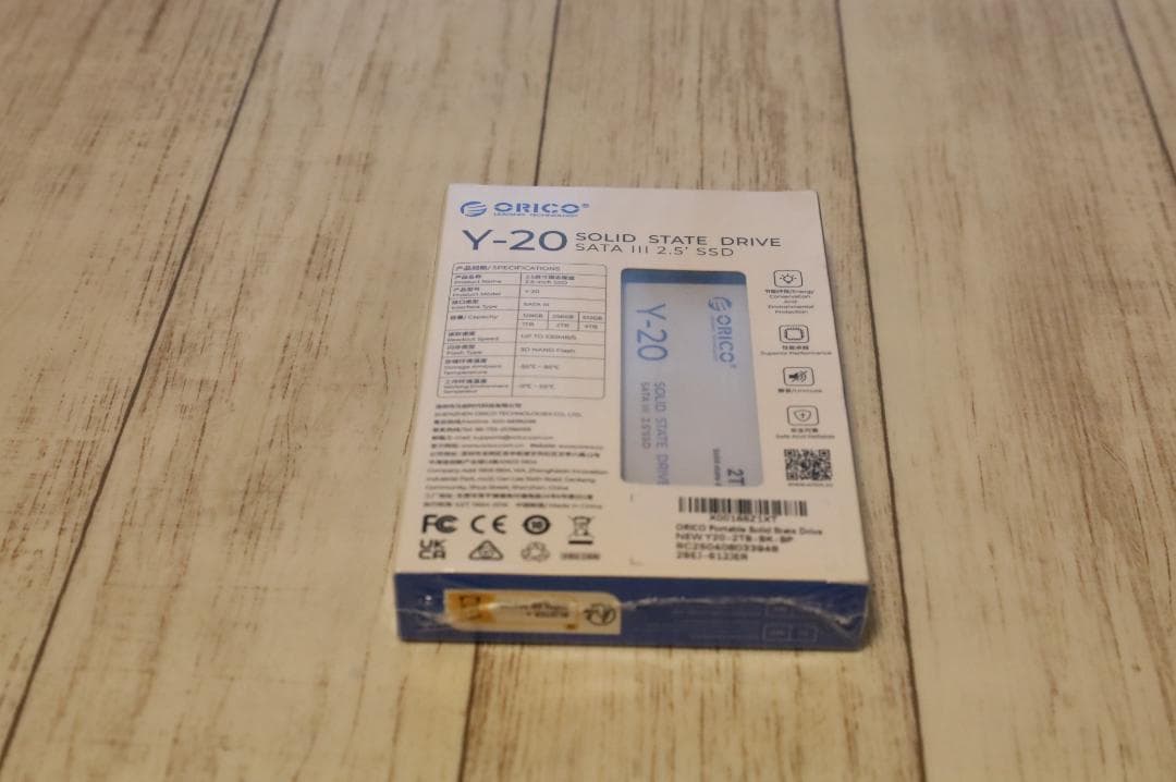 ORICO Y-20 2TB 内蔵SSD 2.5インチ SATA III 未開封