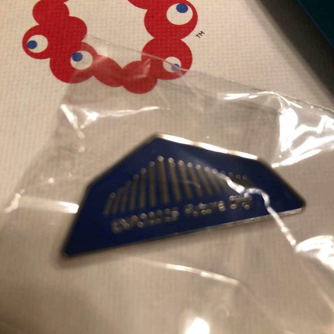 お値下げ、大阪関西万博 未来の都市パビリオン 非売品ピンバッジ、ショッパー