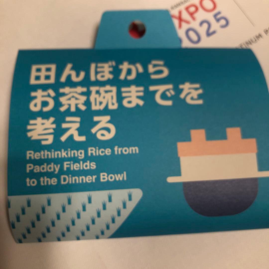 お値下げ、大阪関西万博 未来の都市パビリオン 非売品ピンバッジ、ショッパー