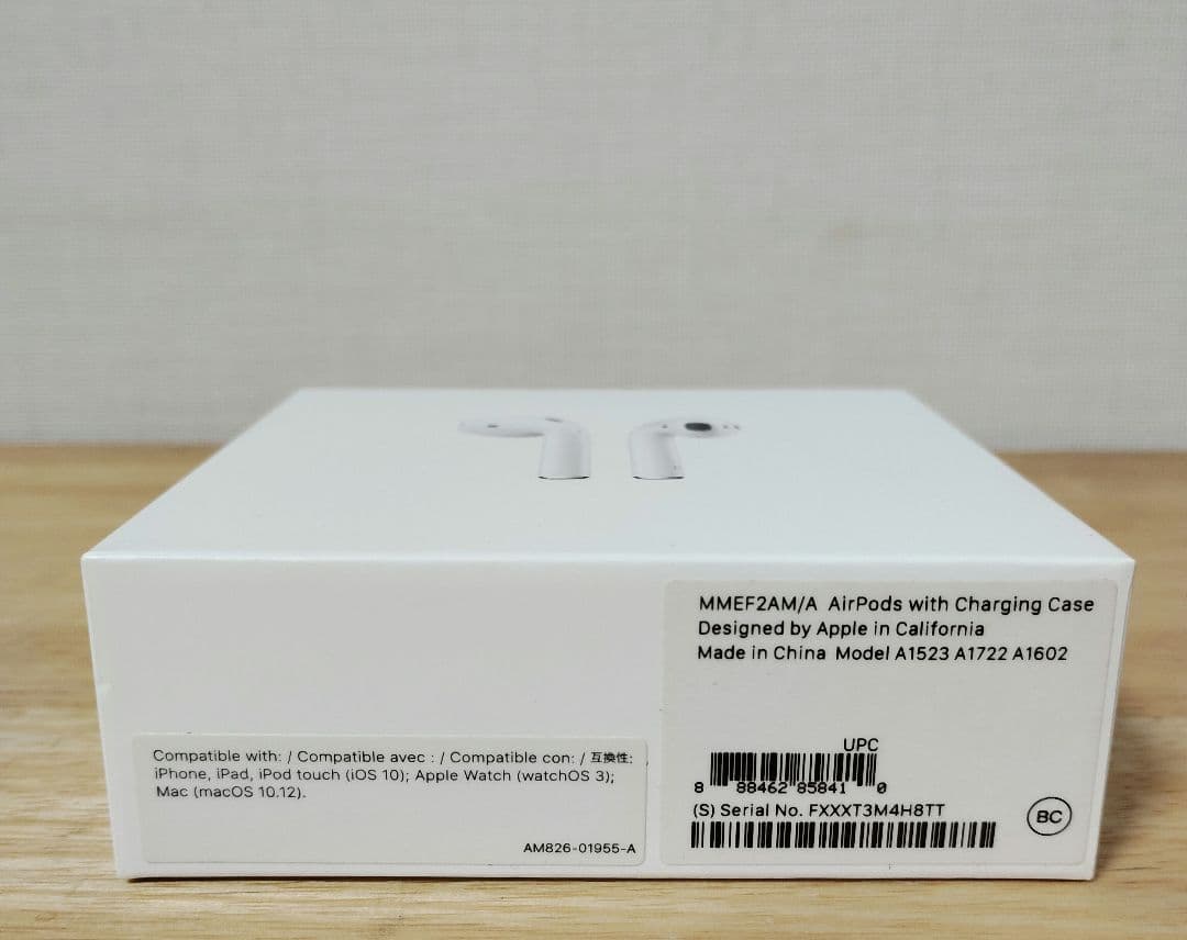 イヤホン AirPods with charging Case