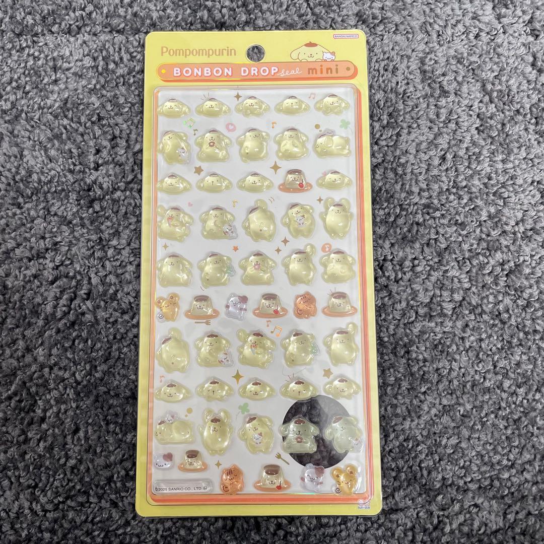 【国内正規品】ボンボンドロップminiシール サンリオ 5種類セットまとめ売り