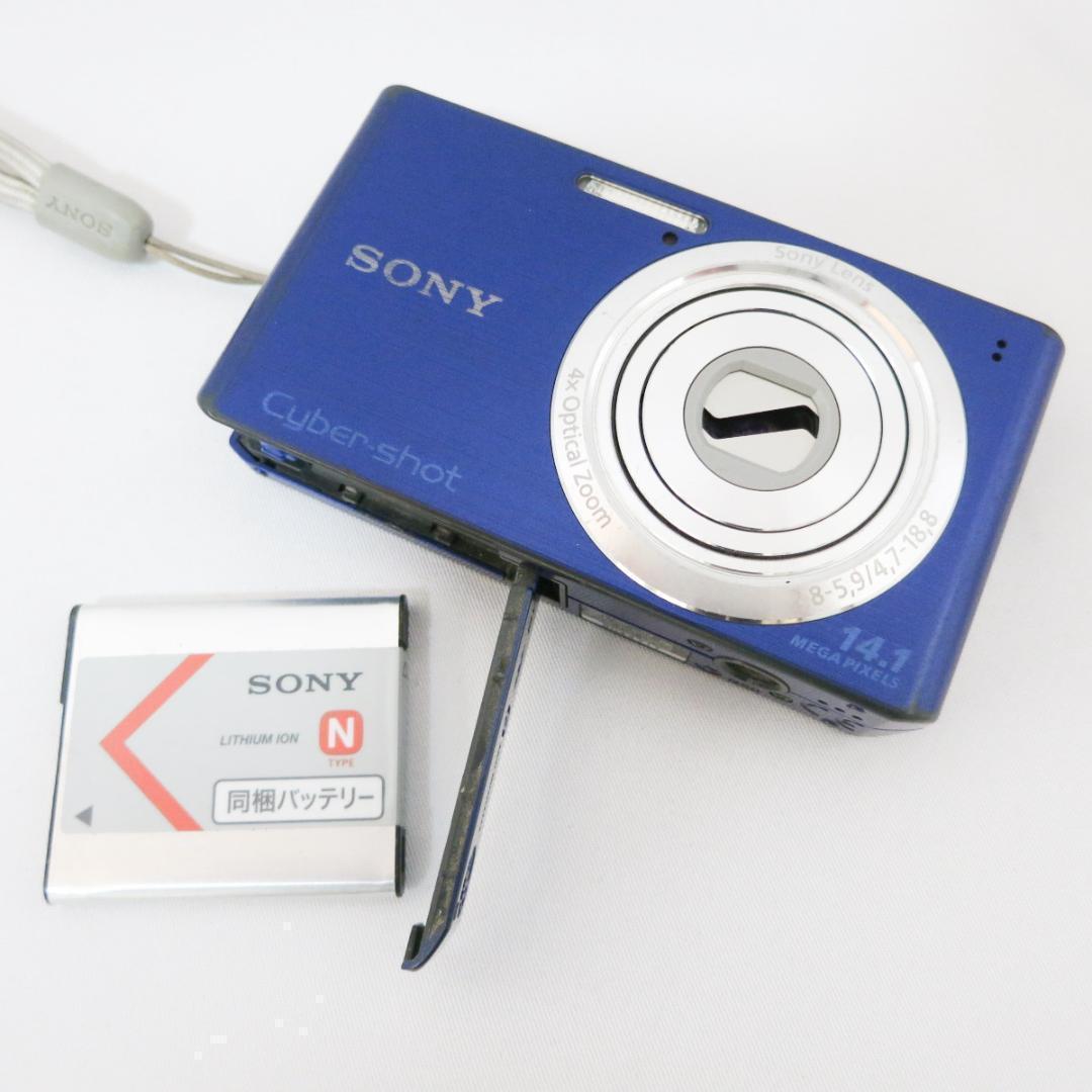 SONYコンパクトデジタルカメラ サイバーショットDSC-W610 ブルー