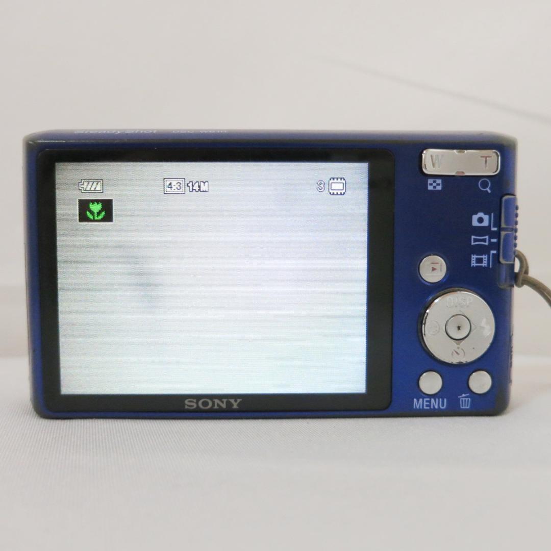 SONYコンパクトデジタルカメラ サイバーショットDSC-W610 ブルー