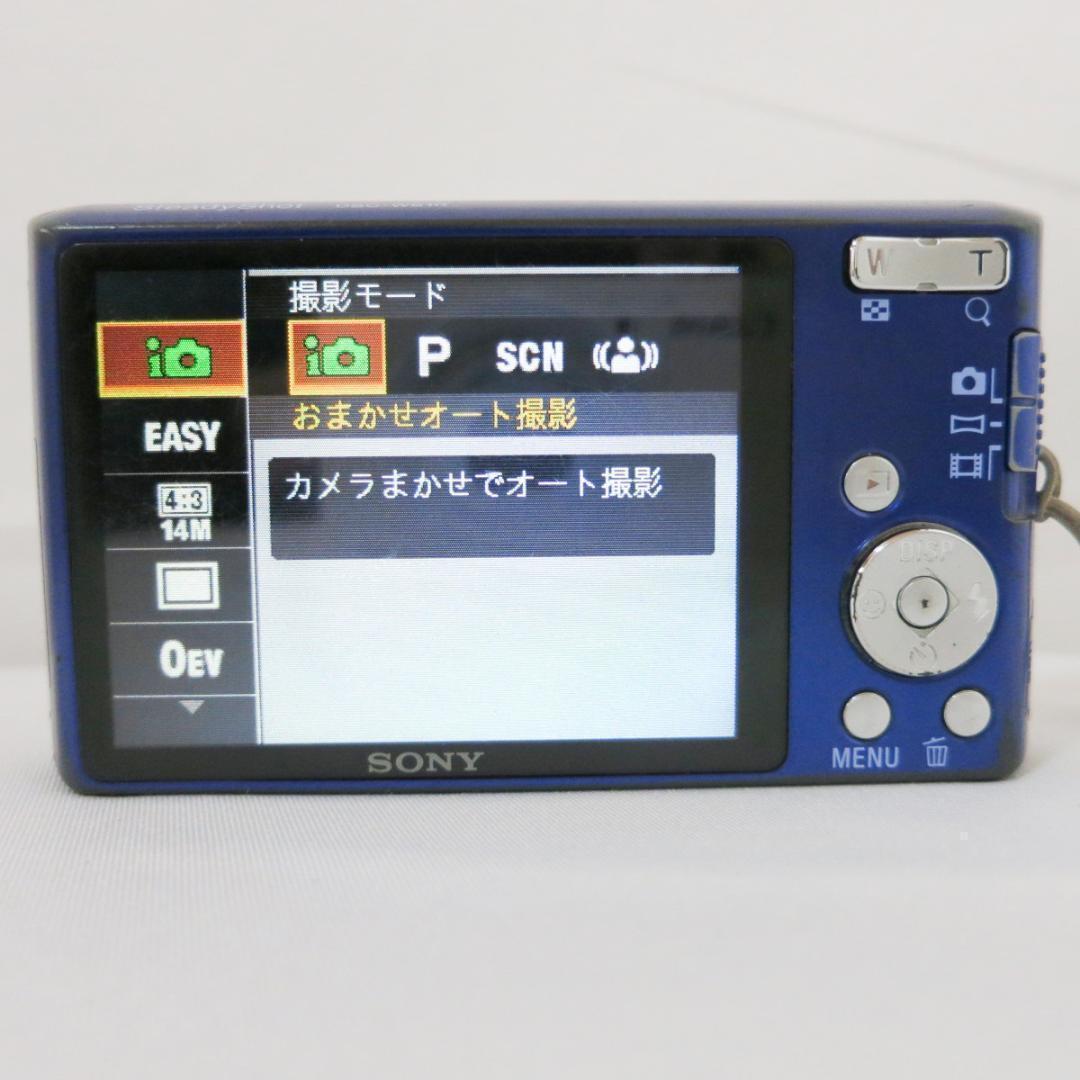 SONYコンパクトデジタルカメラ サイバーショットDSC-W610 ブルー