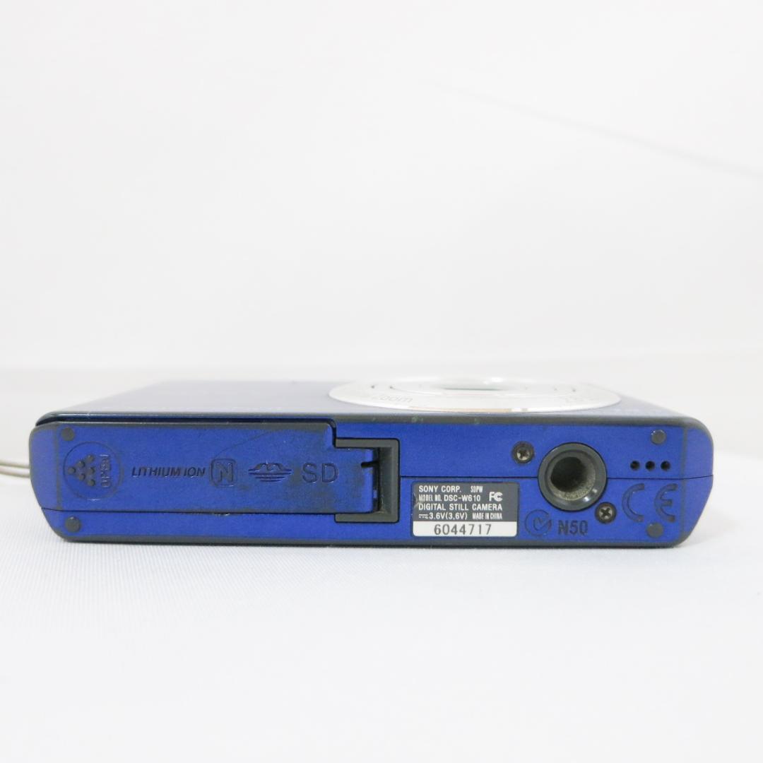 SONYコンパクトデジタルカメラ サイバーショットDSC-W610 ブルー