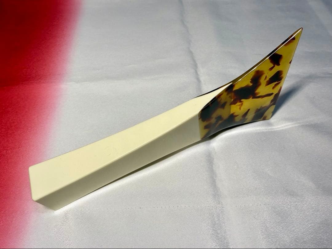 【美品】津軽三味線 撥 極上 鼈甲調 弾きやすい バチ 三味線 べっ甲