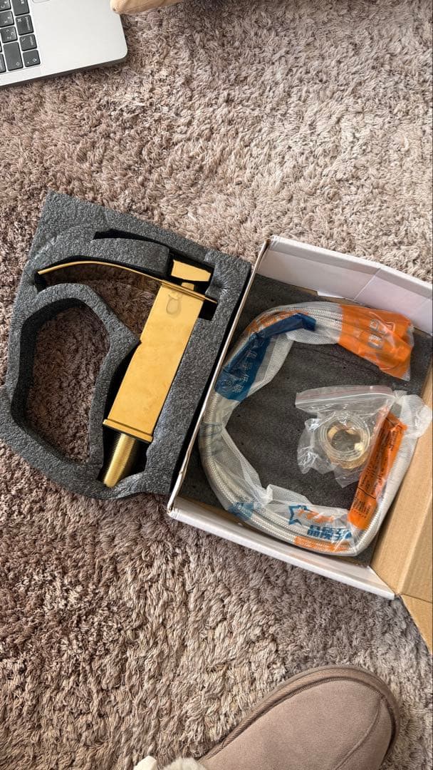 新品・未使用　おしゃれ蛇口